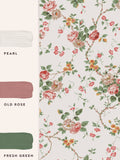 Laura Ashley antique pink wallpaper 10m, UK version