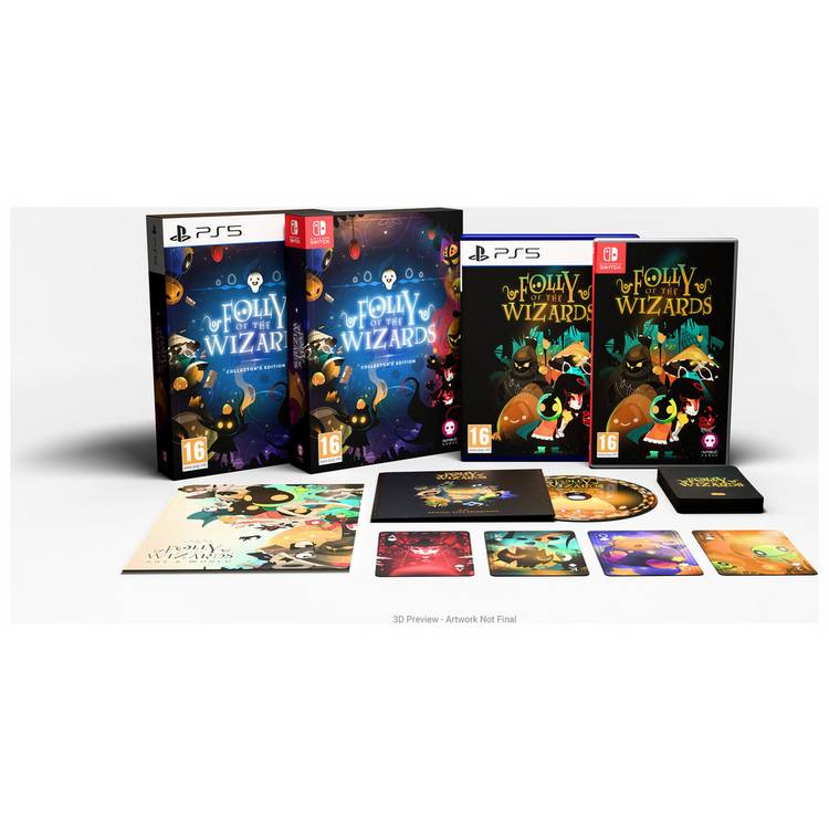 Folly of the Wizards Collector's Edition PS5 game, imported from the UK
