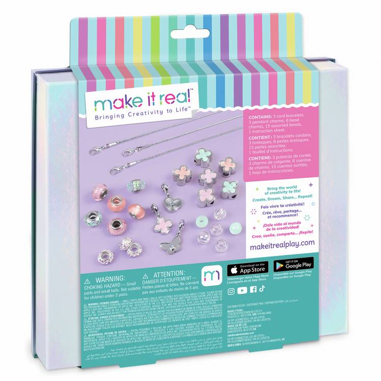 Make It Real Clover The Top bracelet craft kit 28 pieces - British product