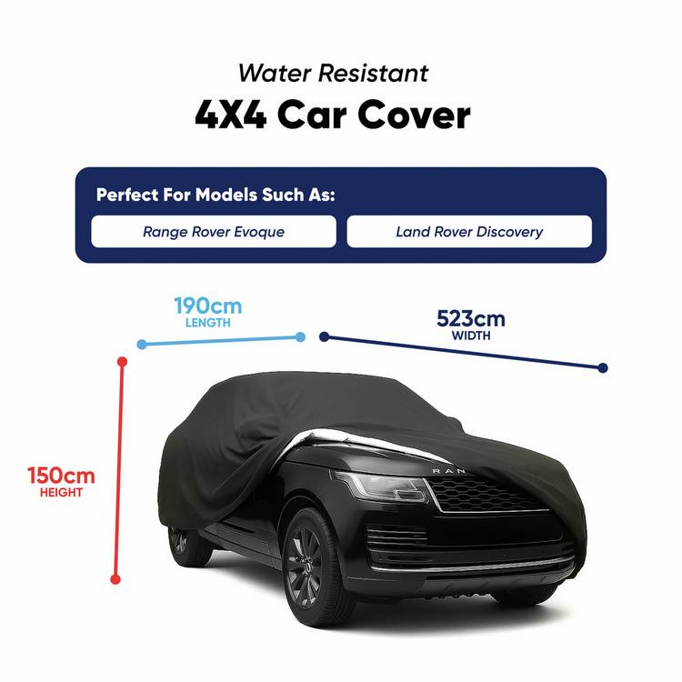 Streetwize water-resistant SUV full car cover (British brand)