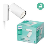Argos Philips Idris Metal Spotlight White- Buy online at McGrocer