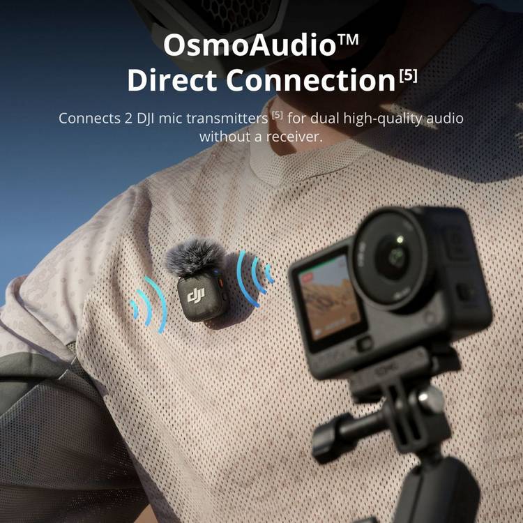 DJI Osmo Action 6 action camera standard combo, imported from the UK