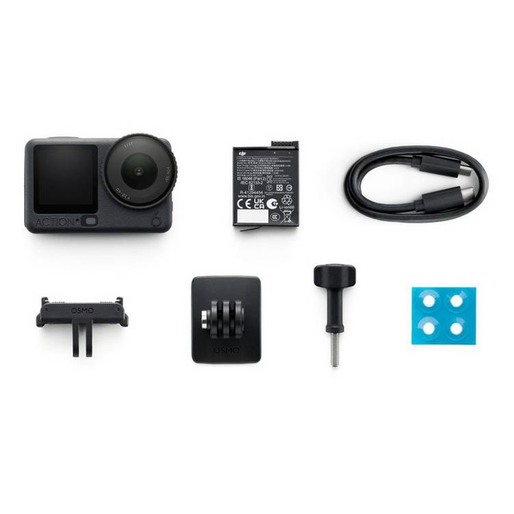 DJI Osmo Action 6 action camera standard combo, imported from the UK