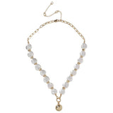 Argos Liars & Lovers Gold Tone Ball Pendant Pearl Necklace- Buy online at McGrocer