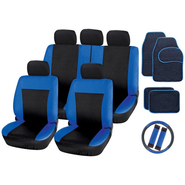 Streetwize blue & black interior car set, imported from the UK