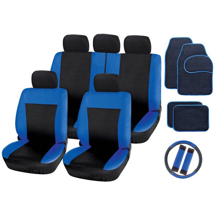 Streetwize blue & black interior car set, imported from the UK