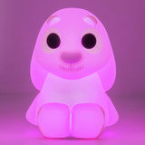 Bluey Floppy Rabbit SquishyGlo lamp pink, UK version