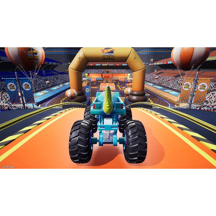 Hot Wheels Monster Trucks Stunt Mayhem Deluxe Edition Switch game, UK version