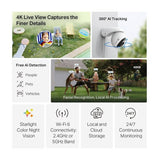 Tapo C560WS 4K outdoor pan tilt security camera (British brand)