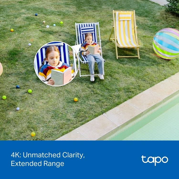 Tapo C560WS 4K outdoor pan tilt security camera (British brand)