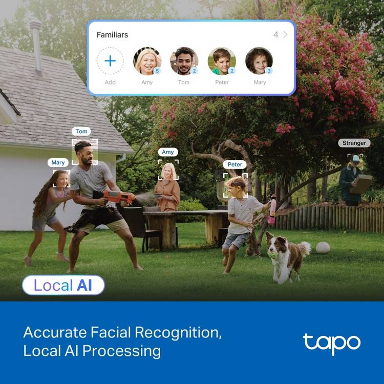 Tapo C560WS 4K outdoor pan tilt security camera (British brand)