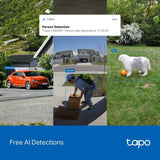 Tapo C560WS 4K outdoor pan tilt security camera (British brand)