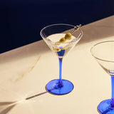 Argos Habitat Blue Stem Set of 4 Martini Glasses- Buy online at McGrocer