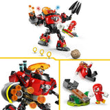 LEGO Sonic Knuckles vs Dr Eggman Crusher set, imported from the UK