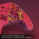 PowerA Fire Red Xbox Series X wired controller imported from the UK