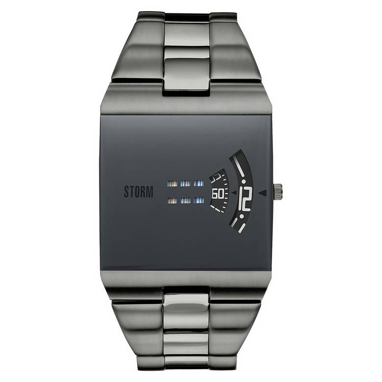 STORM watch grey dial stainless steel strap 36mm - British product