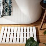 Habitat white bamboo duckboard (British brand)