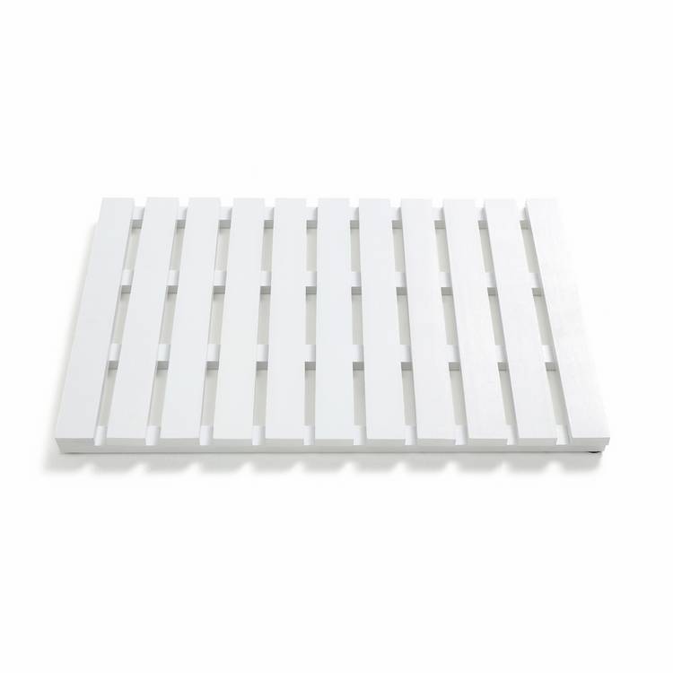 Habitat white bamboo duckboard (British brand)