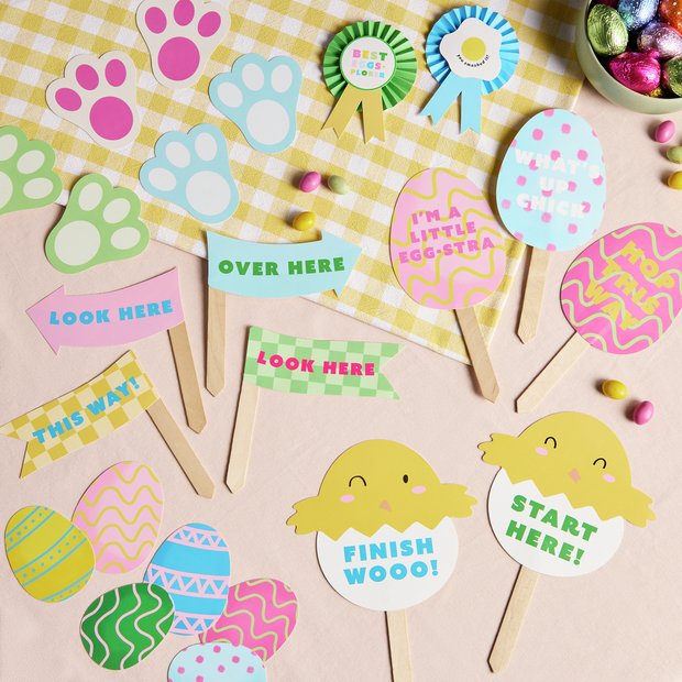 Argos Home Easter egg hunt kit activity set - British product