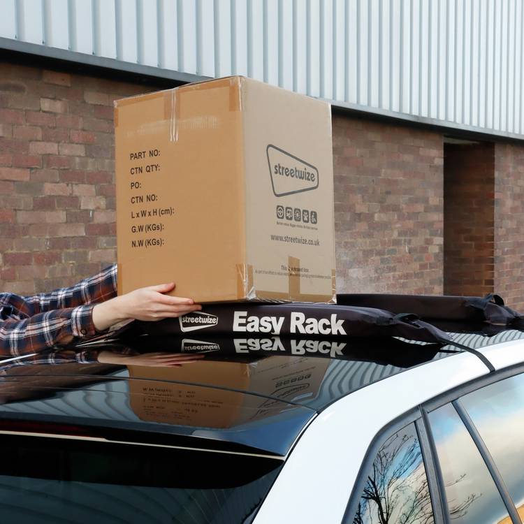 Streetwize soft roof rack foam padded - British product