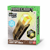 Minecraft make your own torch kit with LED lights, UK version