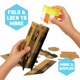 Minecraft make your own torch kit with LED lights, UK version