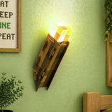 Minecraft make your own torch kit with LED lights, UK version
