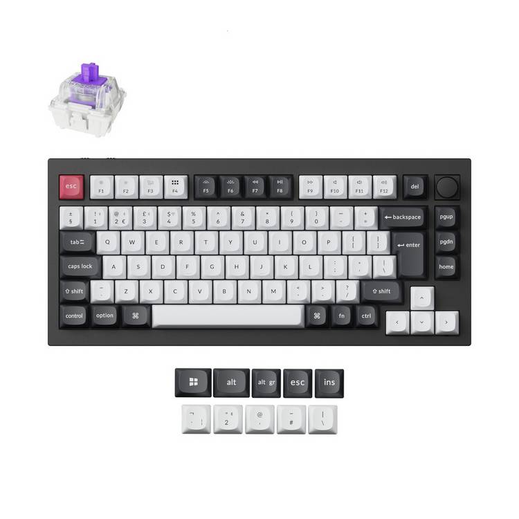 Keychron Q1 wireless mechanical keyboard, UK version