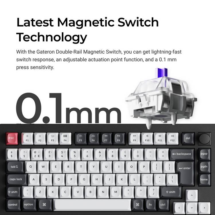 Keychron Q1 wireless mechanical keyboard, UK version
