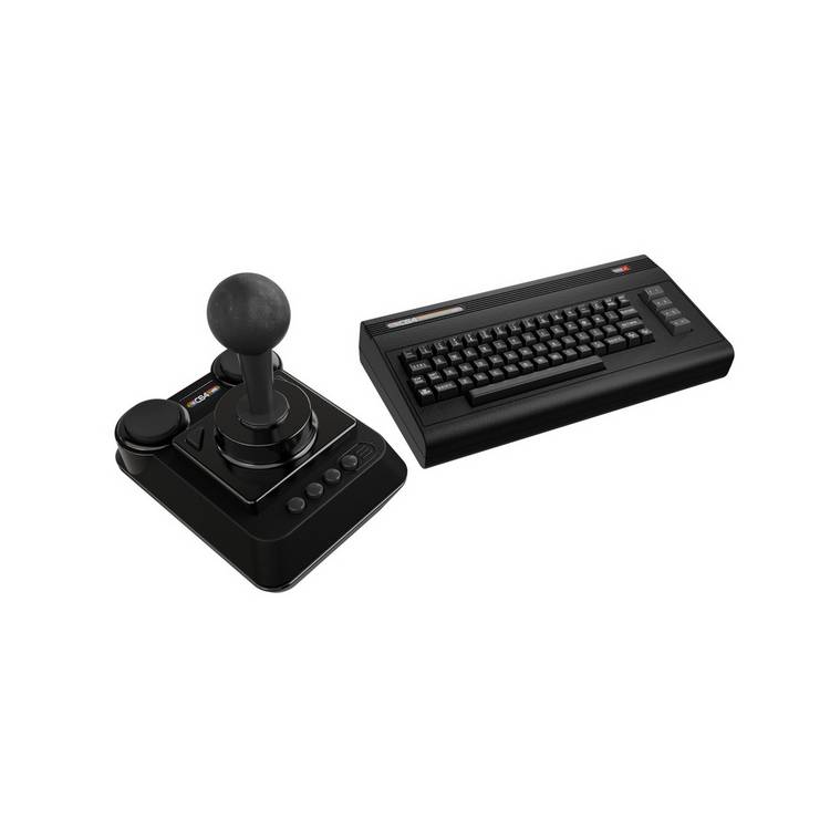 C64 Mini Retro Gaming Console Black Edition (British brand)