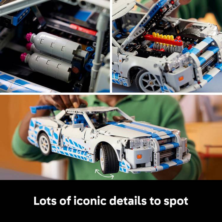 LEGO Technic Nissan Skyline GT-R R34 model kit - British product