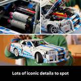 LEGO Technic Nissan Skyline GT-R R34 model kit - British product