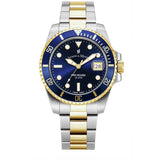 Argos Jacques Du Manoir Blue Dial Two Tone Watch- Buy online at McGrocer