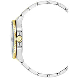 Jacques Du Manoir blue dial two tone watch (British brand)