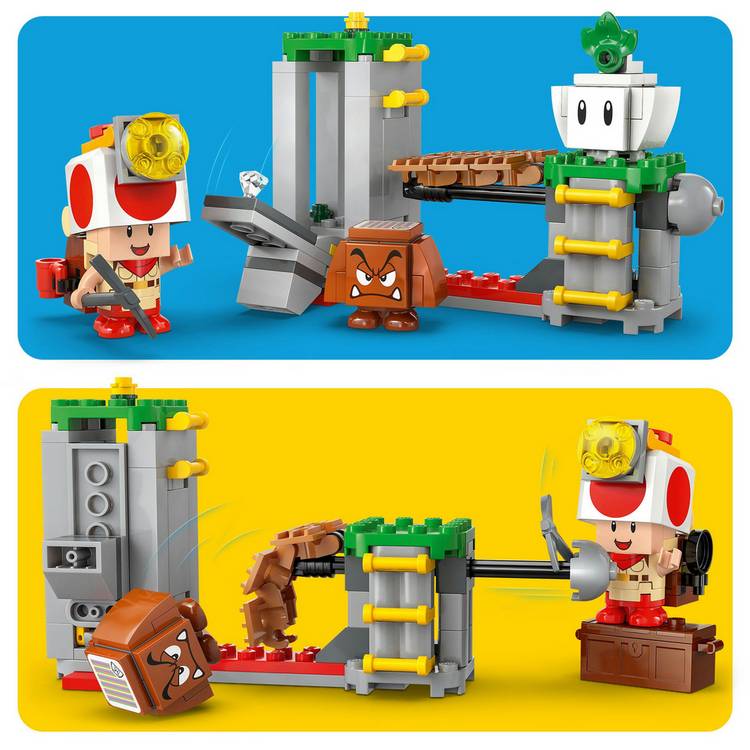 LEGO Super Mario Captain Toad's Camp building toy 159-piece, UK version