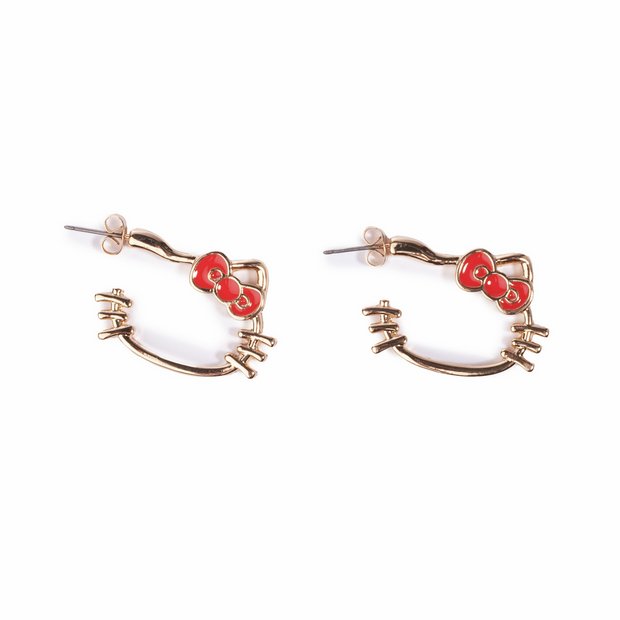 Custard London Hello Kitty earring set pack of 2, imported from the UK