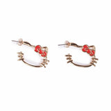 Custard London Hello Kitty earring set pack of 2, imported from the UK