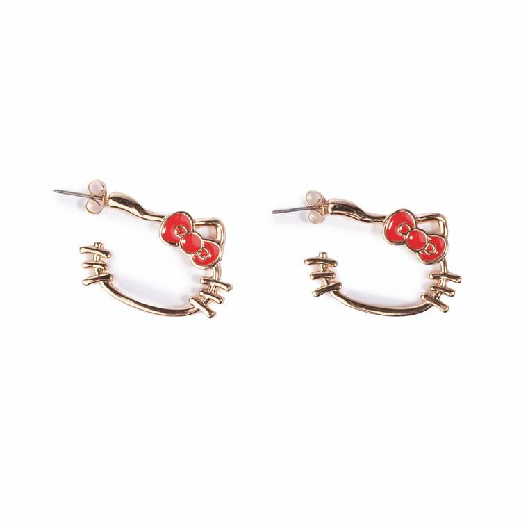 Custard London Hello Kitty earring set pack of 2, imported from the UK