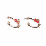 Custard London Hello Kitty earring set pack of 2, imported from the UK