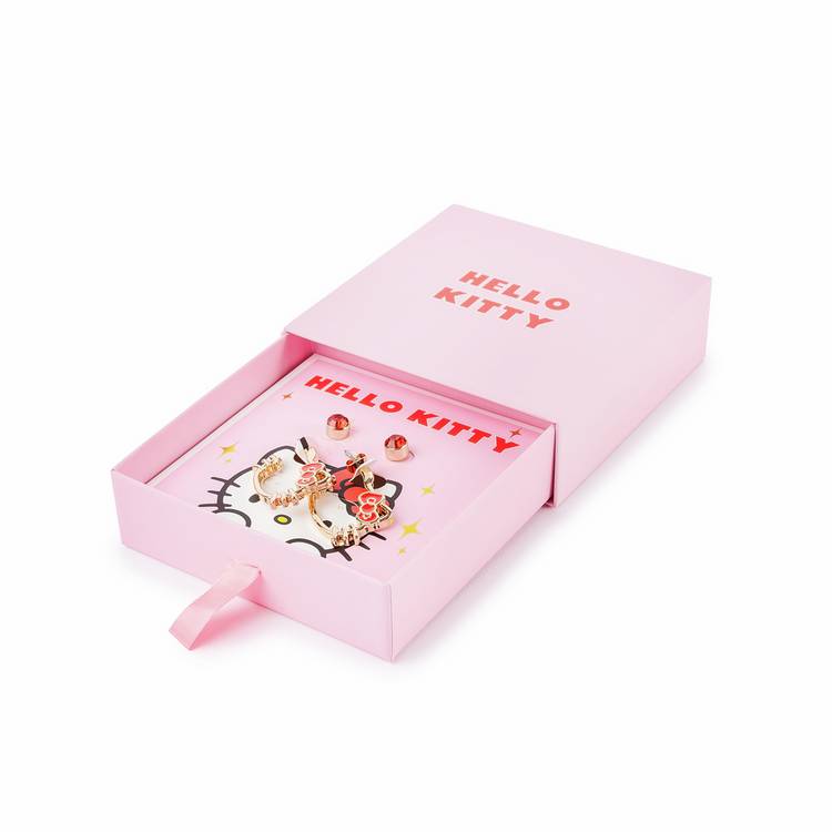 Custard London Hello Kitty earring set pack of 2, imported from the UK