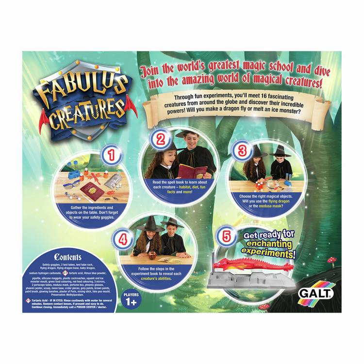Galt Fabulus Creatures science kit, imported from the UK