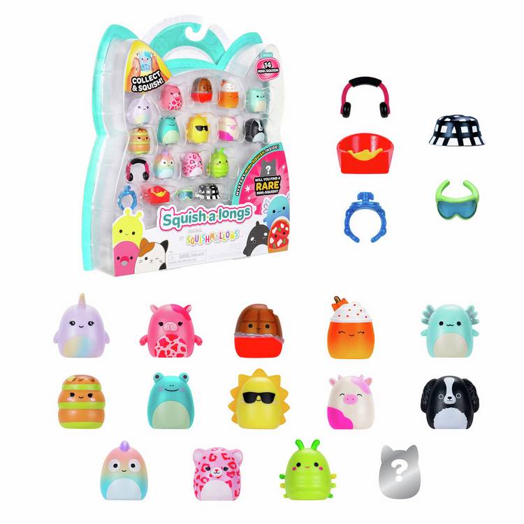 Squishmallows collectables pack of 14 - British product