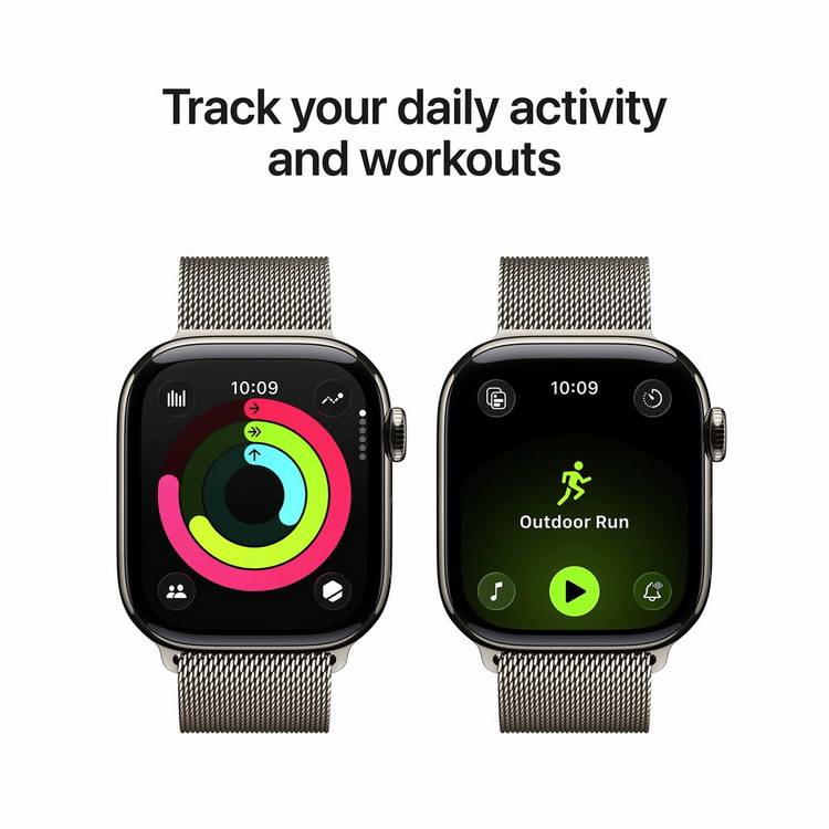 Apple smartwatch GPS+Cell 42mm Natural Milanese Loop - British product