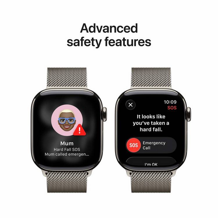 Apple smartwatch GPS+Cell 42mm Natural Milanese Loop - British product