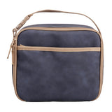 Argos Home tan and navy lunch bag thermal insulation, UK version