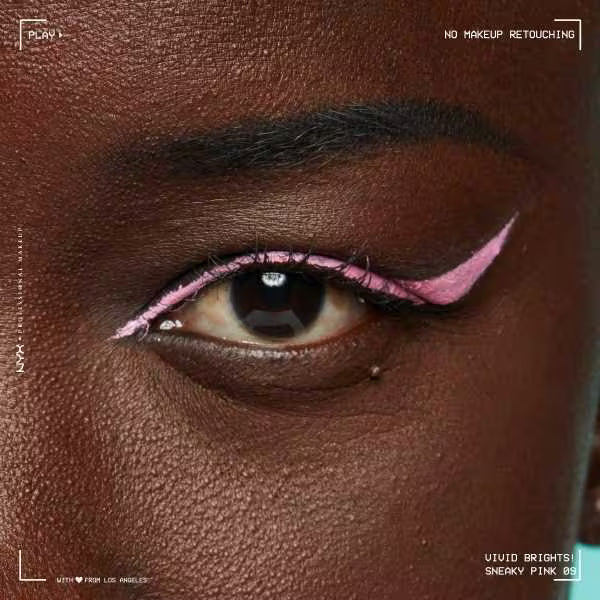 NYX Professional Makeup Liquid Eyeliner Sneaky Pink, importiert aus Großbritannien
