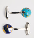 Paul Smith spinning globe cufflinks - British product
