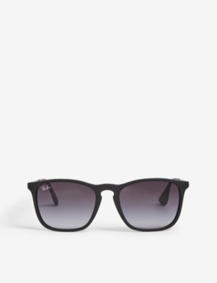 Ray-Ban RB4187 square frame rubber sunglasses 13.5cm (British brand)