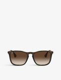 Ray-Ban RB4187 square-frame sunglasses (British brand)