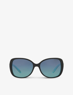 Tiffany & Co TF4121B square acetate sunglasses (British brand)